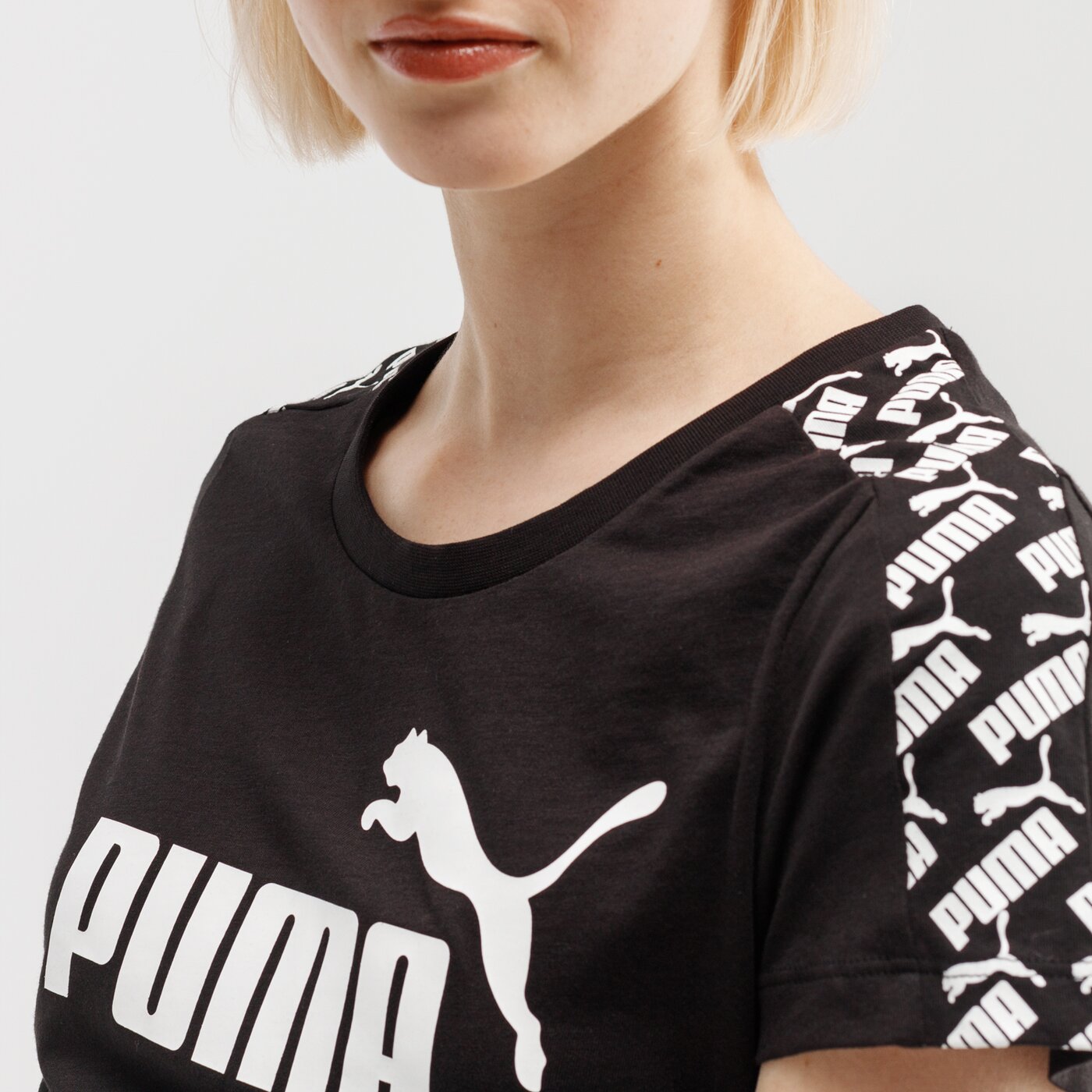 Koszulka damska PUMA T-SHIRT AMPLIFIED 581218 01 kolor czarny