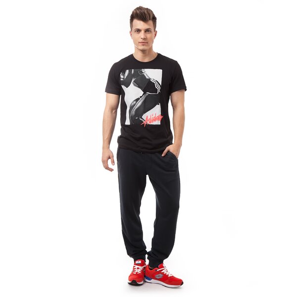 Spodnie dresowe męskie LOTTO SPODNIE KOPTER lo15spm08002 kolor szary