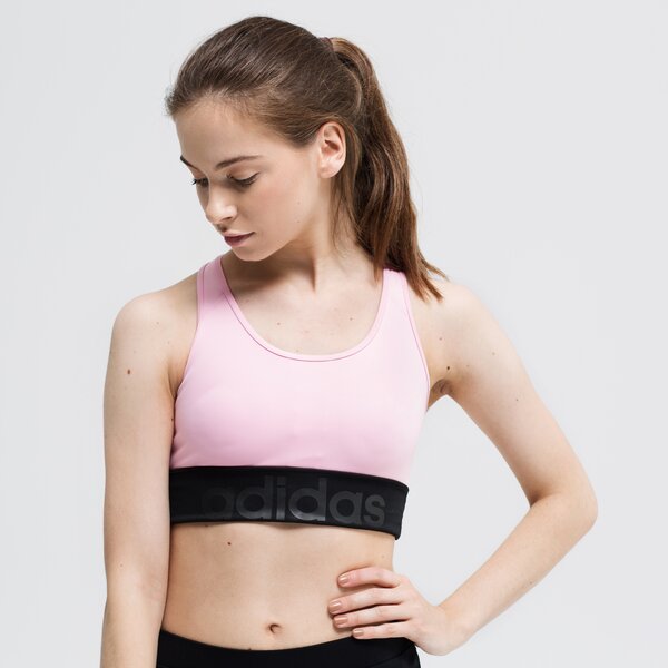 Top damski ADIDAS BRA D2M LOGO dy4072 kolor różowy