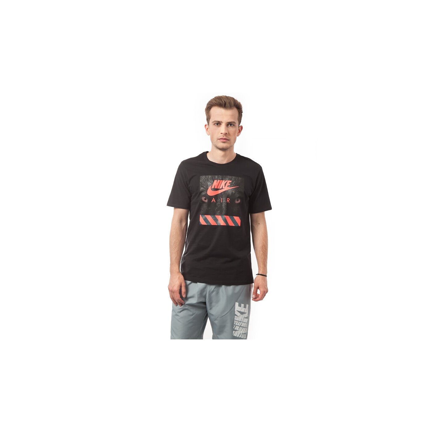 Koszulka męska NIKE T-SHIRT AIR ANIMAL 666548010 kolor czarny