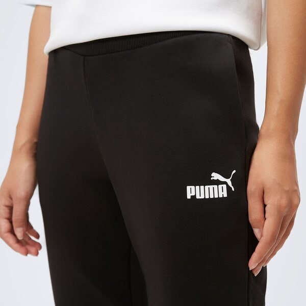 Spodnie dresowe damskie PUMA SPODNIE ESS SWEATPANTS TR CL 586842 01 kolor czarny