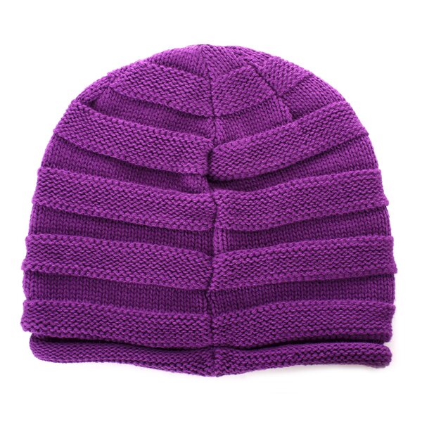 Czapka zimowa damska REEBOK CZAPKA OW RELAX BEANIE w51426 kolor fioletowy