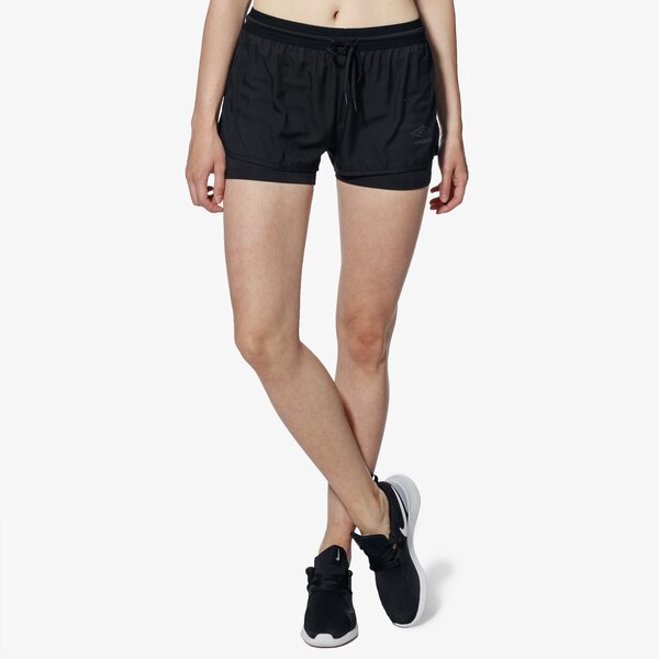 Spodenki damskie UMBRO SZORTY ACTIVITY ul18szd11001 kolor czarny