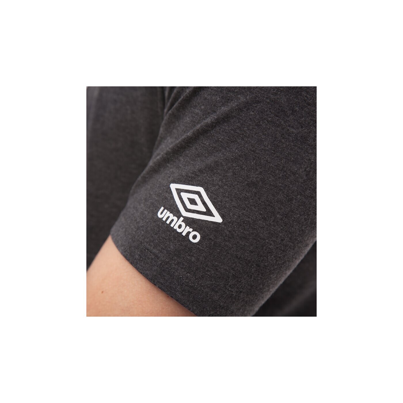 Koszulka męska UMBRO T-SHIRT GRAPHIC COTTON 63062u1ap kolor szary
