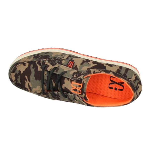 Buty sportowe damskie DC CREEPER TX  adjs100034aro kolor khaki