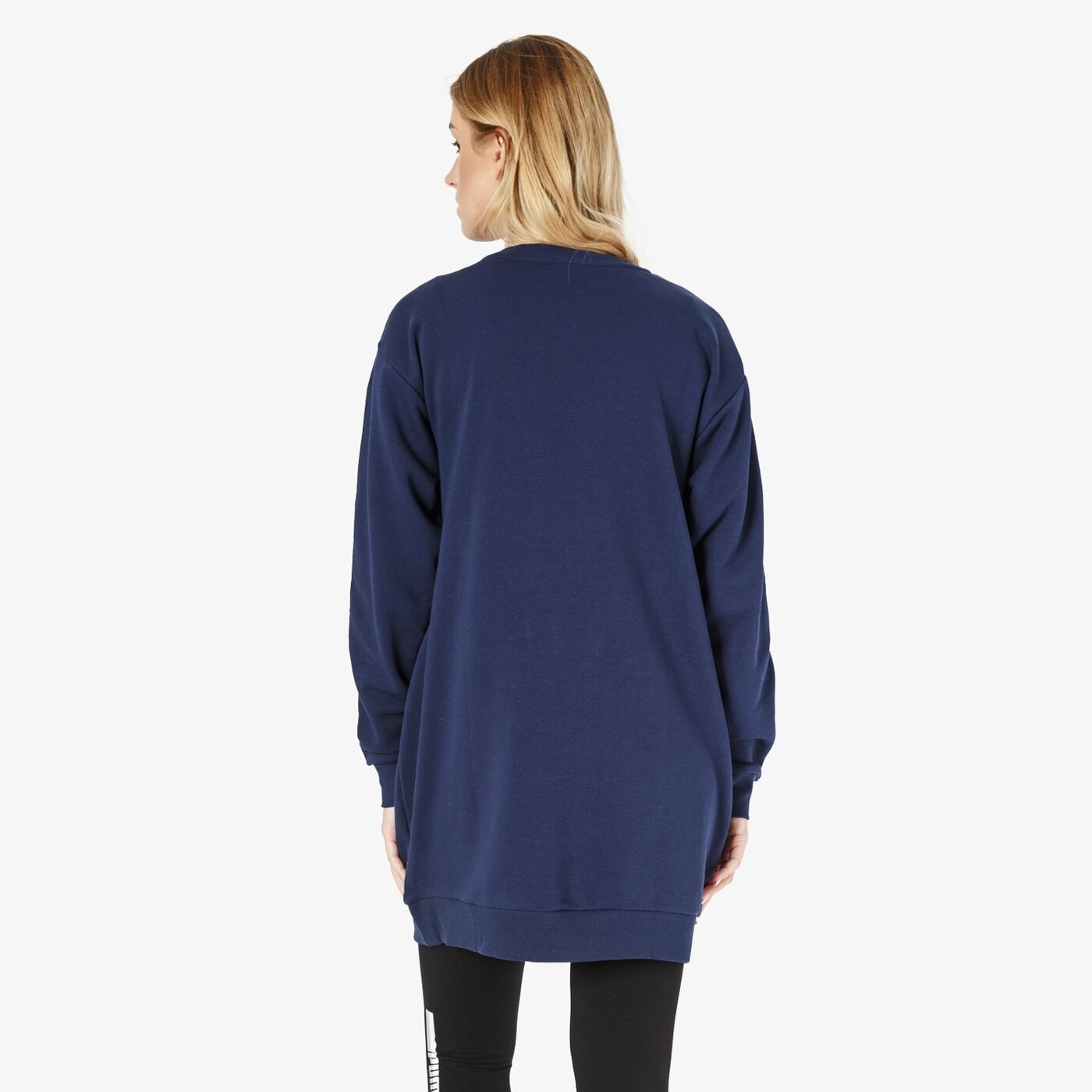 Sukienka damska PUMA SUKIENKA ELEVATED ESS TAPETR 85259306 kolor granatowy