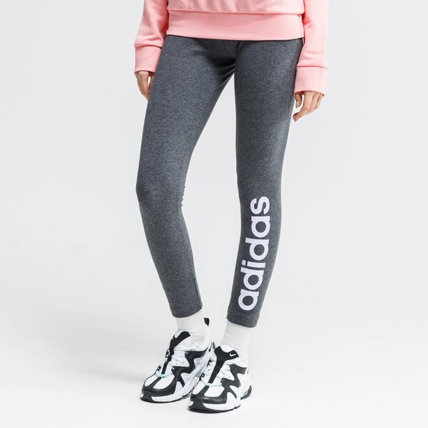 Spodnie dresowe damskie ADIDAS LEGGINGS W E LIN fm6689 kolor szary