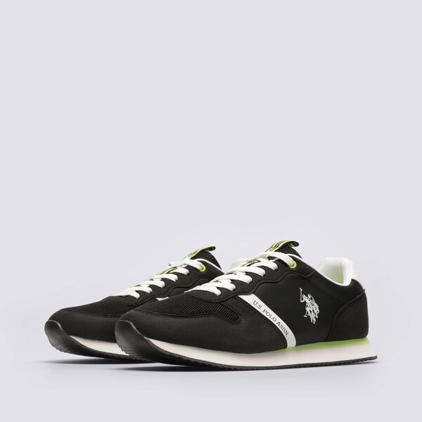 Buty sportowe męskie U.S. POLO ASSN NOBIL009  nobil009blk kolor czarny