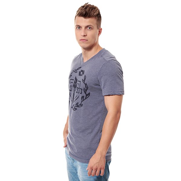 Koszulka męska LOTTO T-SHIRT T-SHIRT FLAVIO r3556 kolor niebieski