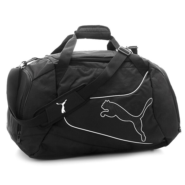 Torba sportowa damska PUMA TORBA POWERCAT 5-12 MEDIUM 7013501 kolor czarny