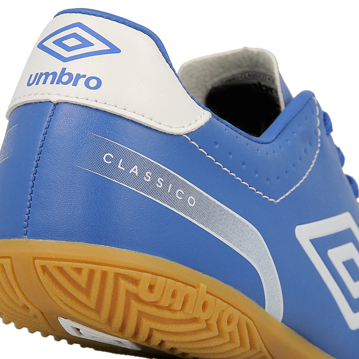 Buty piłkarskie męskie UMBRO CLASSICO 4 IC GUM 85770uewh kolor niebieski
