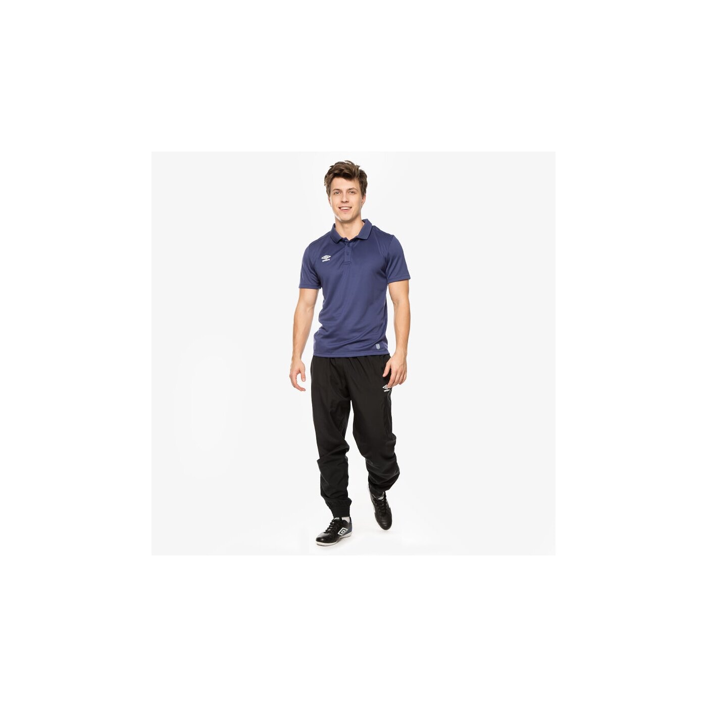 Koszulka polo męska UMBRO POLO PRO TRAINING POLY 64071u5mc kolor granatowy