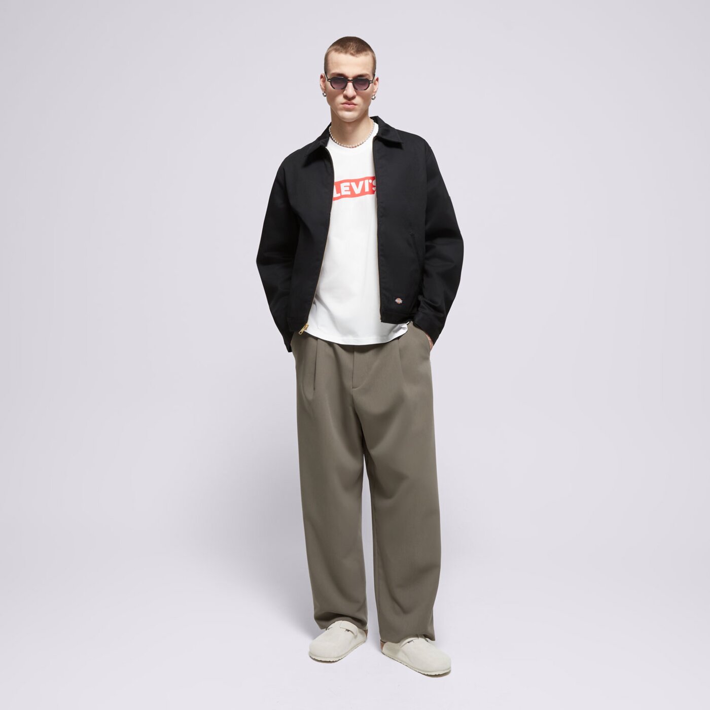 Koszulka męska LEVI'S T-SHIRT BOXTAB T 16143-0181 kolor biały