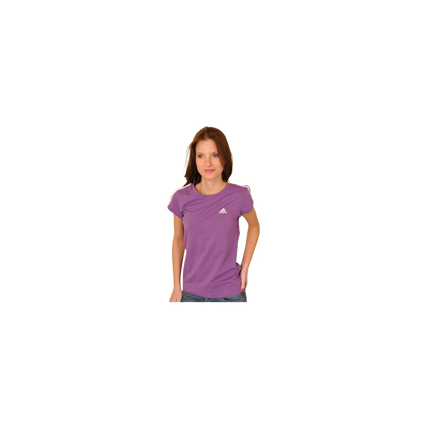 Koszulka damska ADIDAS T-SHIRT ESSENTIALS 3 STRIPES TEE v35235 