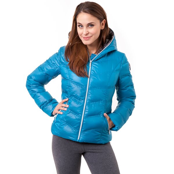 Kurtka zimowa damska FEEWEAR  KURTKA LOWA fw34pkud02001 kolor niebieski