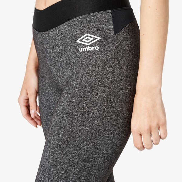 Spodnie dresowe damskie UMBRO LEGGINGS FLUORITE ul38spd06001 kolor szary