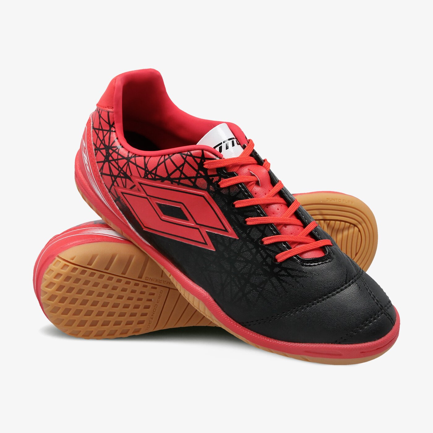 Buty piłkarskie dla dzieci LOTTO LZG 700 X ID JR t3435 kolor czarny