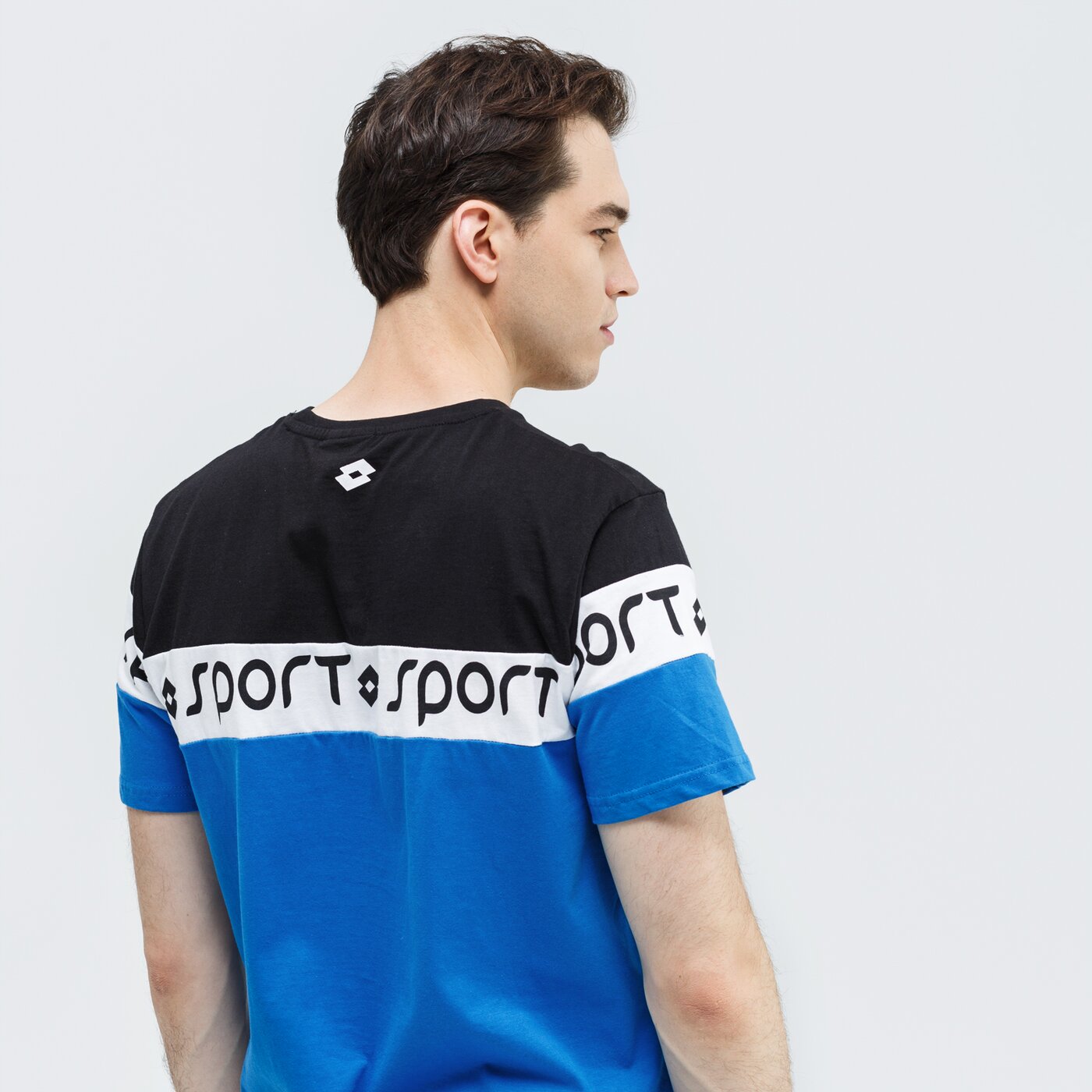 Koszulka męska LOTTO T-SHIRT ETTORE lo39tsm45001 kolor niebieski