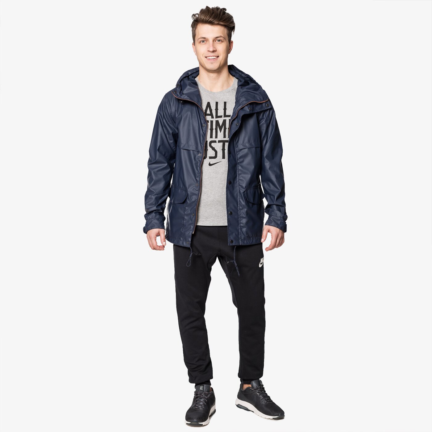 Kurtka przejściowa męska FEEWEAR KURTKA LUVIA fw17kum17001 kolor granatowy