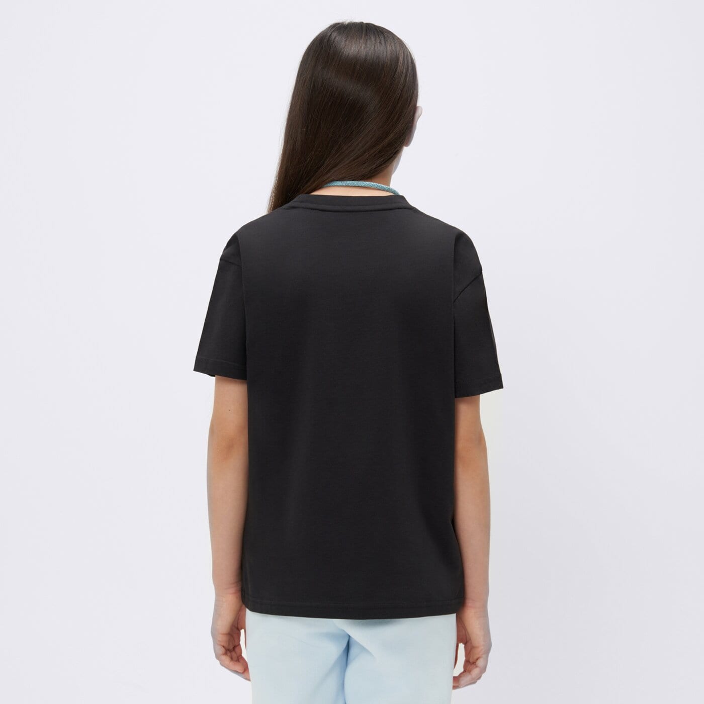 Koszulka dziecięca PUMA T-SHIRT ESS SMALL NO. 1 LOGO RELAXED B 684920 01 kolor czarny