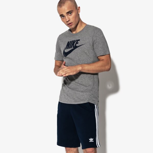 Koszulka męska NIKE T-SHIRT M NSW ICON FUTUR 696707091 kolor szary