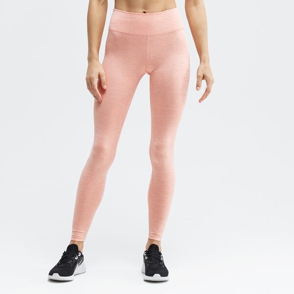 Spodnie dresowe damskie NIKE LEGGINGS W ONE TGHT aj8827606 kolor różowy