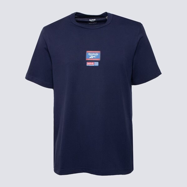 Koszulka męska REEBOK T-SHIRT RI BADGE 100205443 kolor granatowy