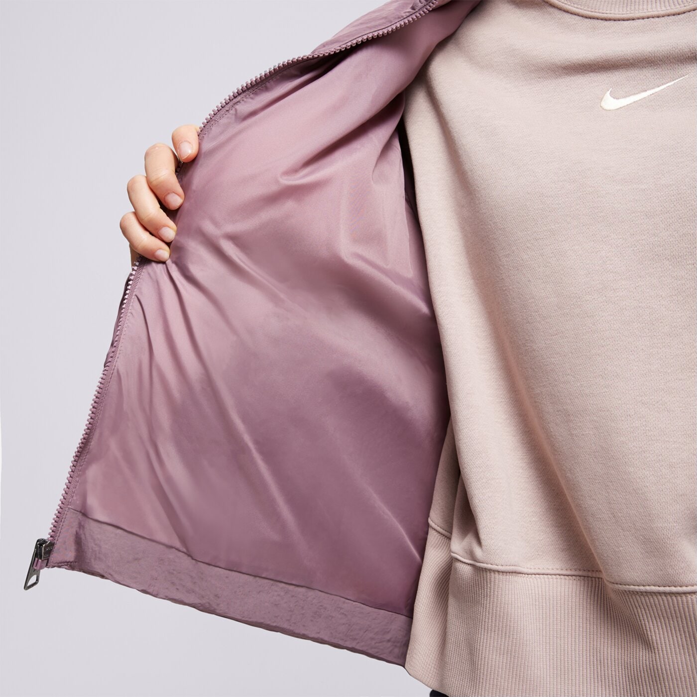 Kurtka zimowa damska JORDAN KURTKA ZIMOWA W J  fb5149-508 kolor fioletowy