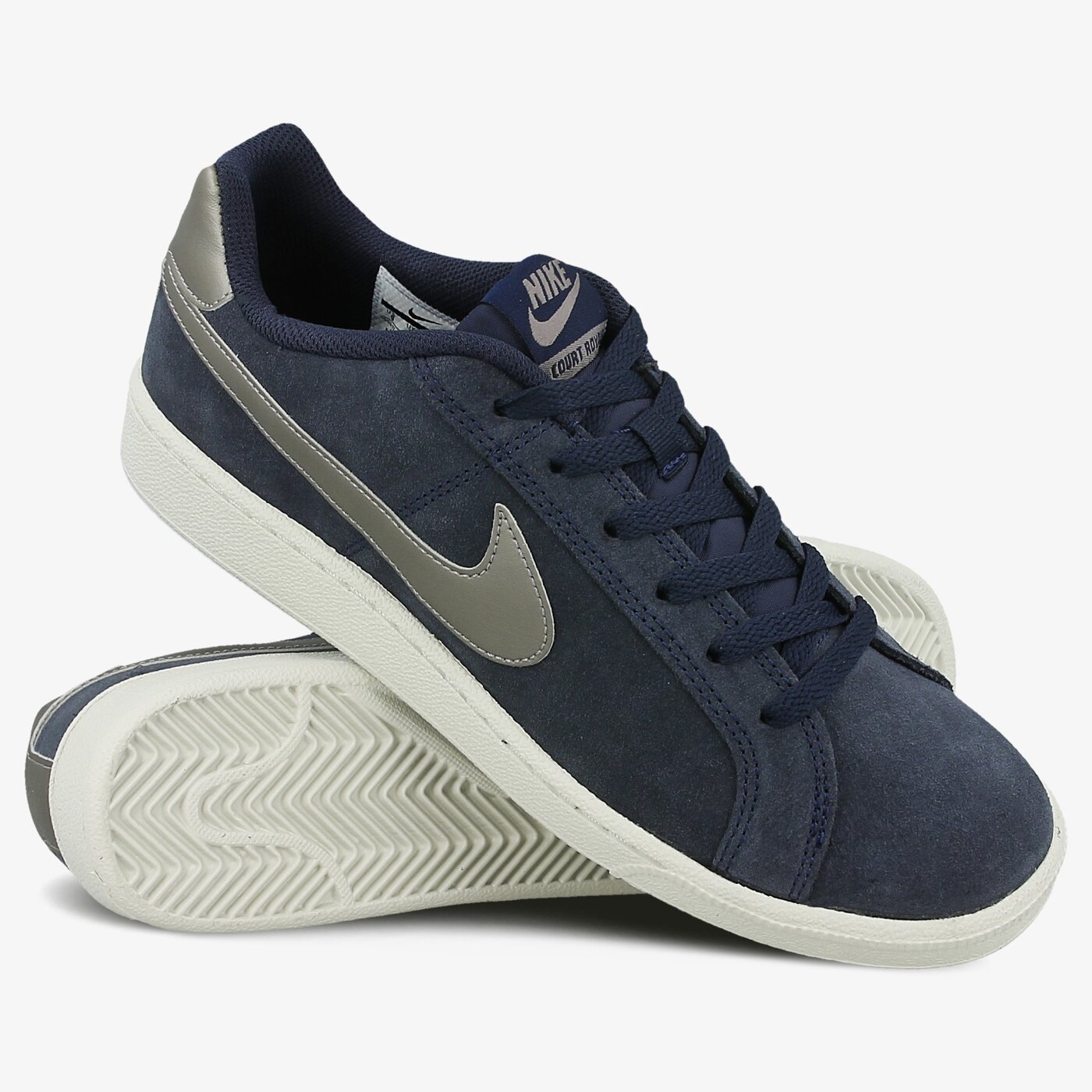NIKE COURT ROYALE SUEDE. 819802403 kolor granatowy