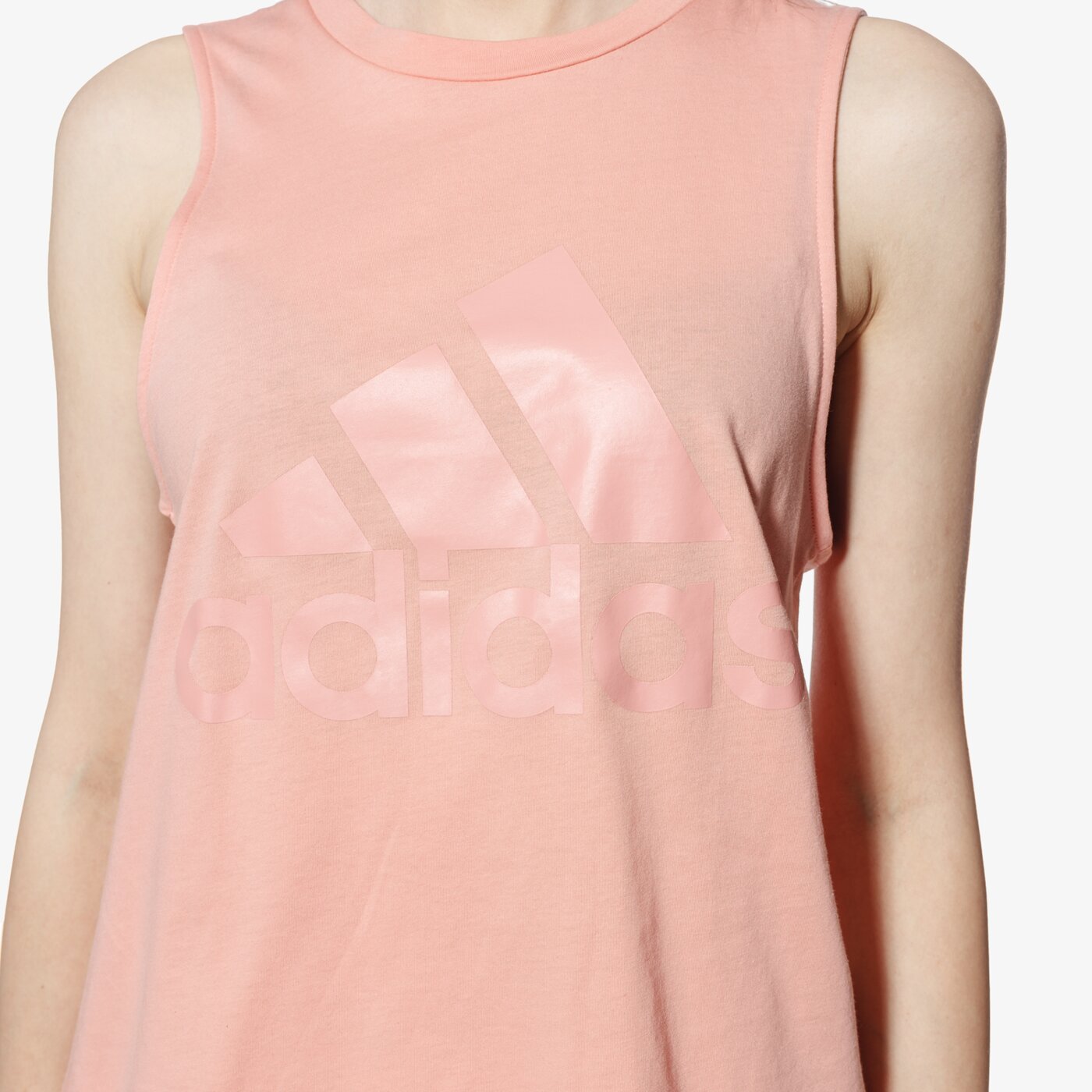 Top damski ADIDAS TANK ESS SOLI SL cf8825 kolor różowy
