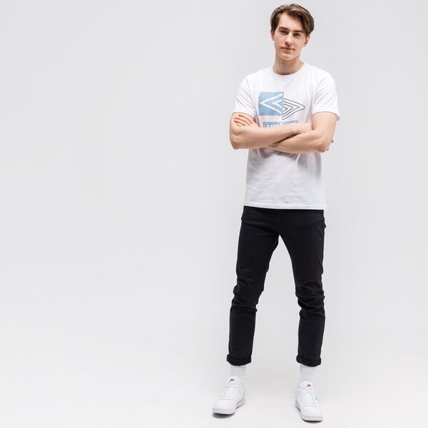 Koszulka męska UMBRO T-SHIRT ANTHAN ul121tsm89002 kolor biały
