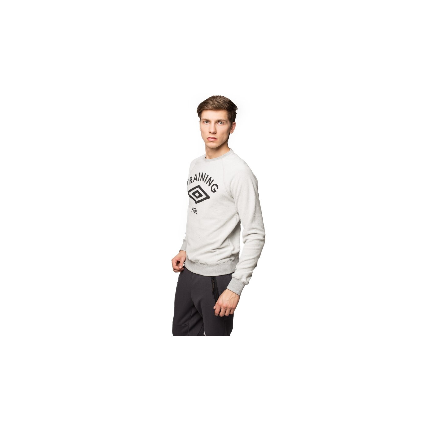 Bluza męska UMBRO BLUZA PIRT ul35blm01001 kolor szary