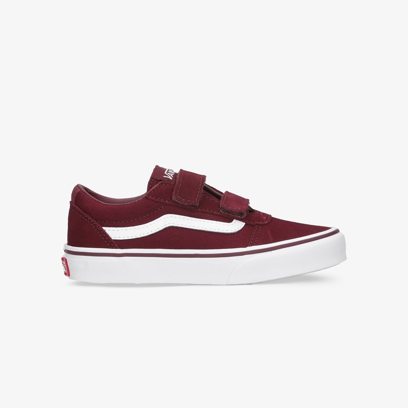 Buty dziecięce VANS YT WARD V vn0a4budu1a1 kolor bordowy