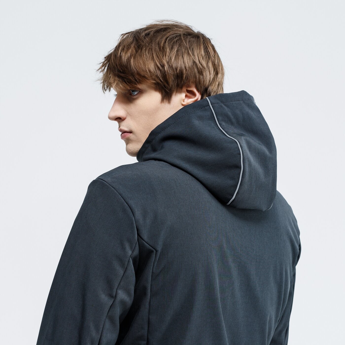 Kurtka przejściowa męska UMBRO KURTKA VEBO ul120kum18001 kolor czarny