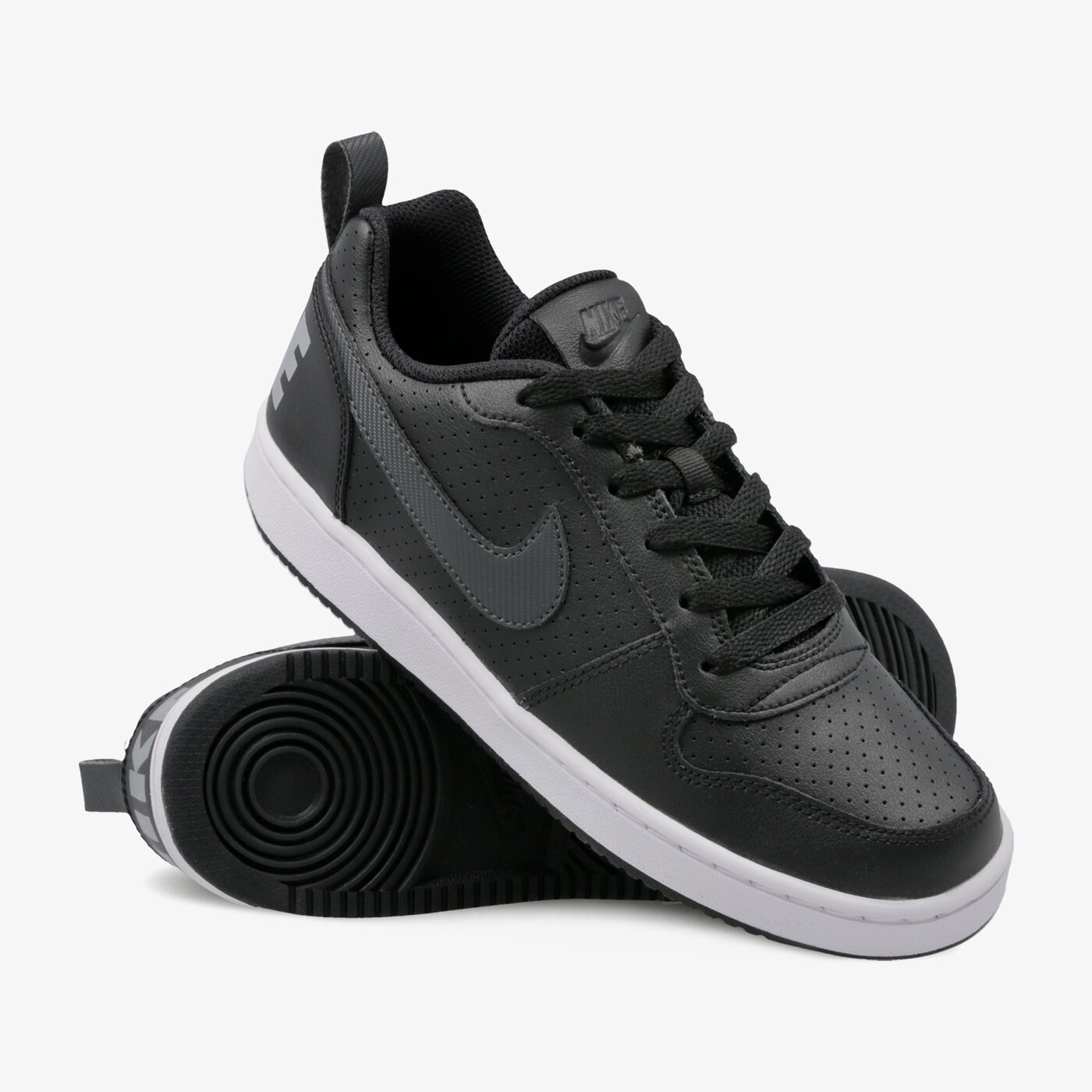 Buty dziecięce NIKE COURT BOROUGH LOW EP bv0744-001 kolor czarny