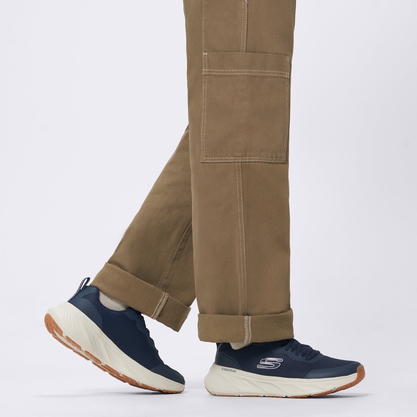 Buty sportowe męskie SKECHERS EDGERIDE 232835nvw kolor granatowy