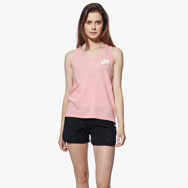 Top damski NIKE TANK W NSW GYM VNTG 883735-697 kolor różowy