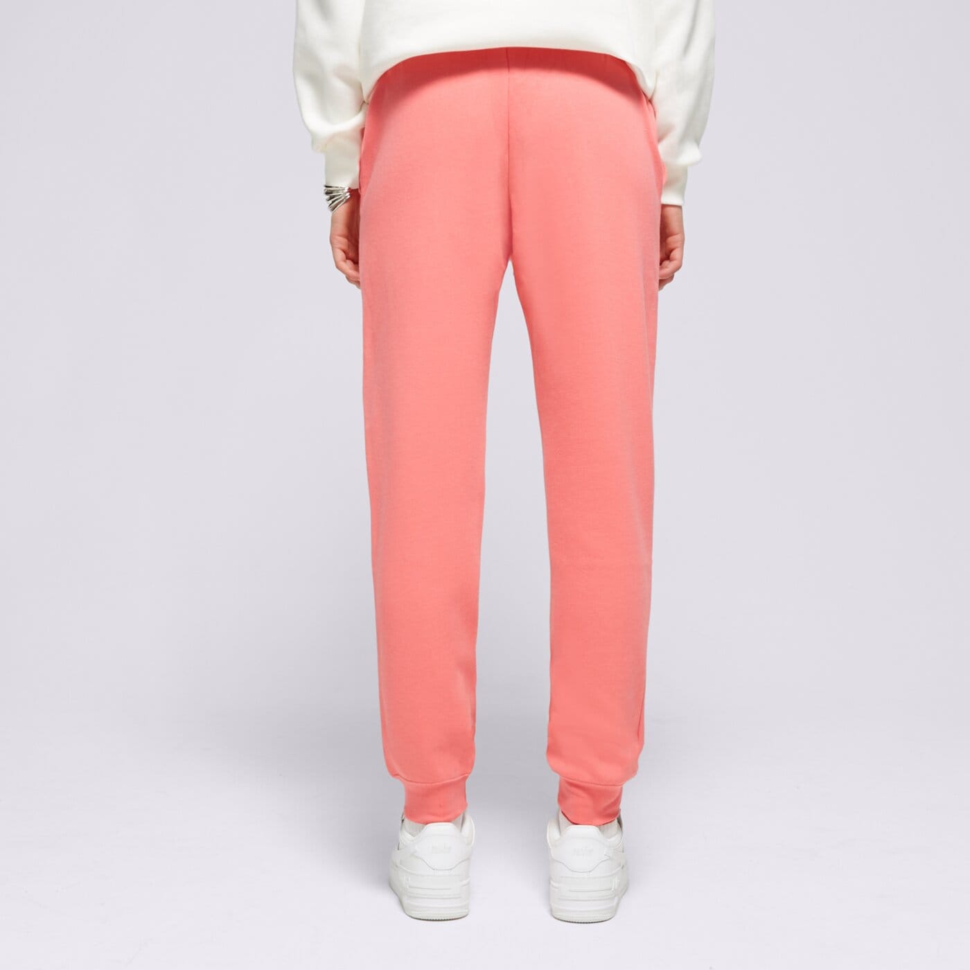 Spodnie dresowe damskie NIKE SPODNIE W NSW CLUB FLC MR STD dq5191-894 kolor różowy