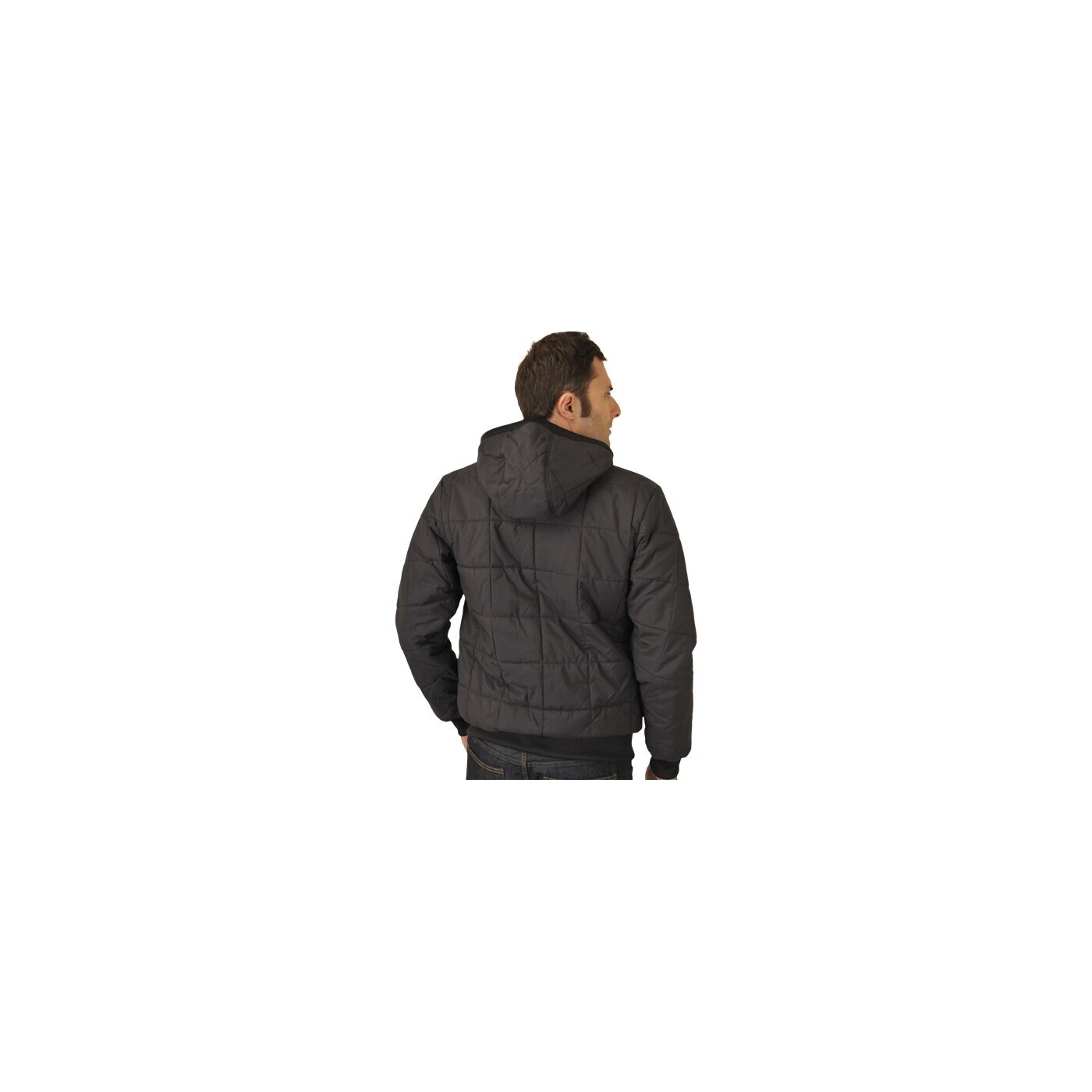 Kurtka zimowa męska ADIDAS KURTKA AC PADDED JACKET o57777 kolor czarny