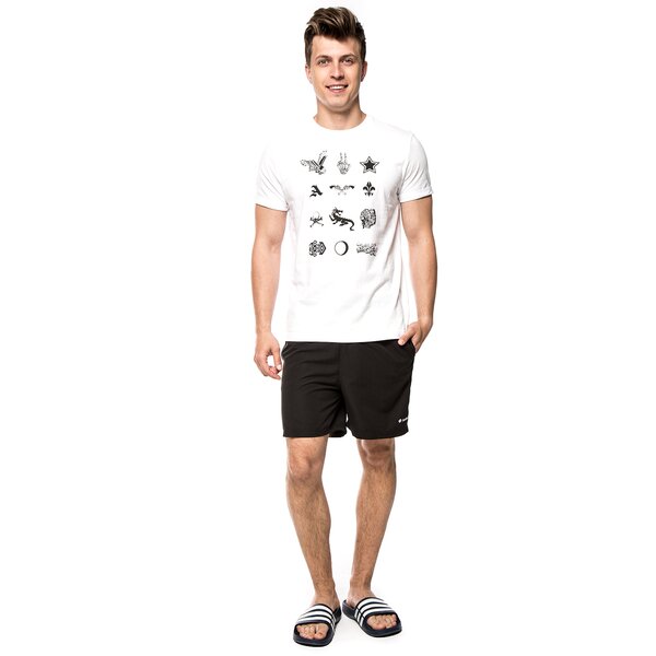 Koszulka męska LOTTO T-SHIRT TOBAGO lo16tsmpr061 kolor biały