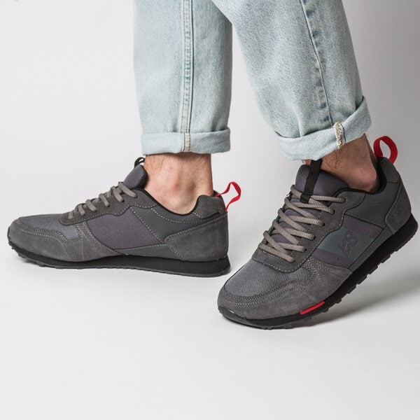 Buty sportowe męskie UP8 TREVIS upml121002 kolor szary