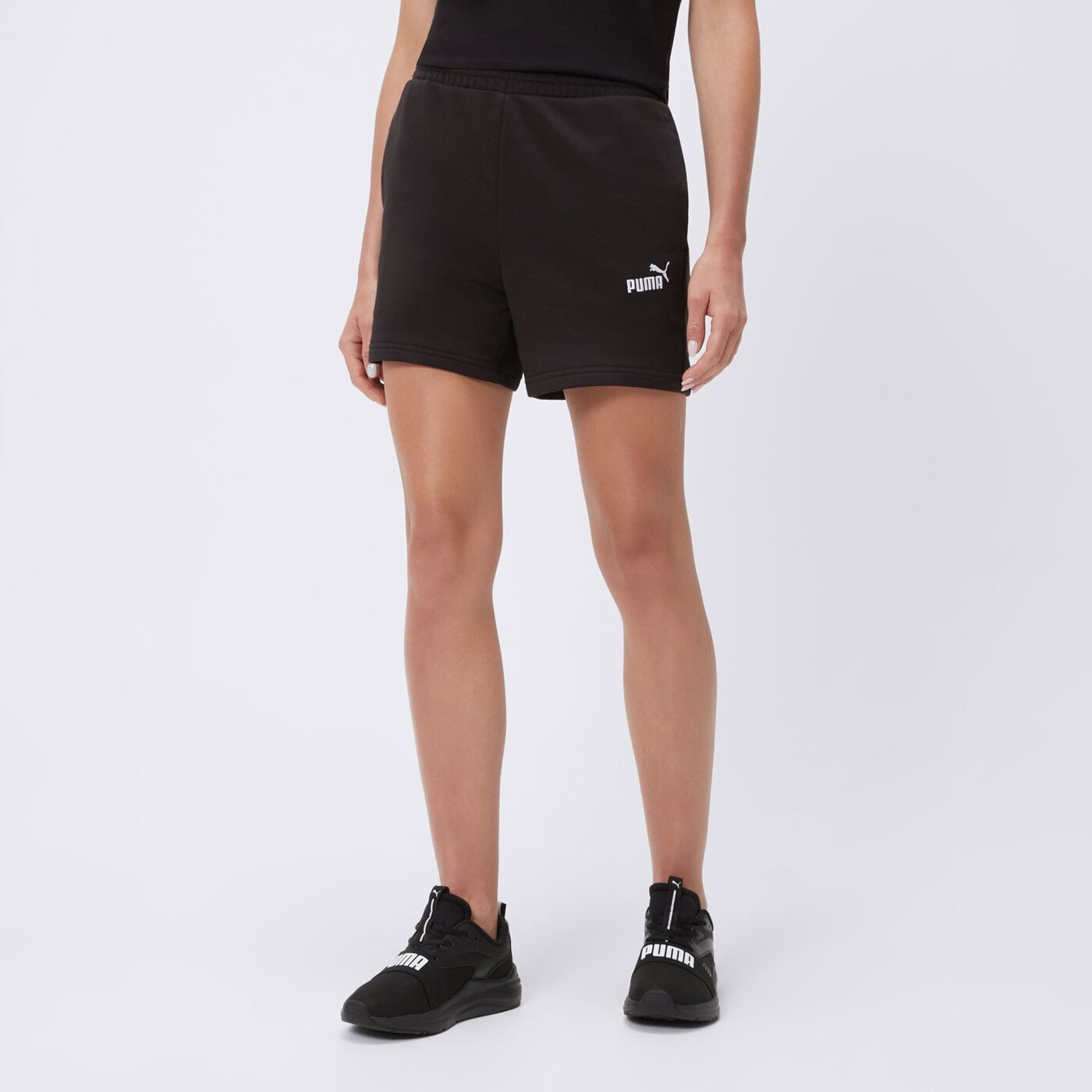 Spodenki damskie PUMA SZORTY ESS SMALL NO.1 FT 682440 01 kolor czarny