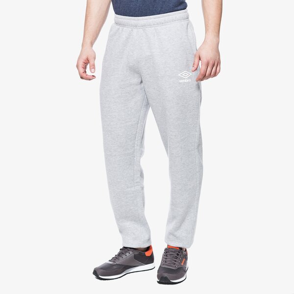 Spodnie dresowe męskie UMBRO SPODNIE FLEECE 64877up12 kolor szary