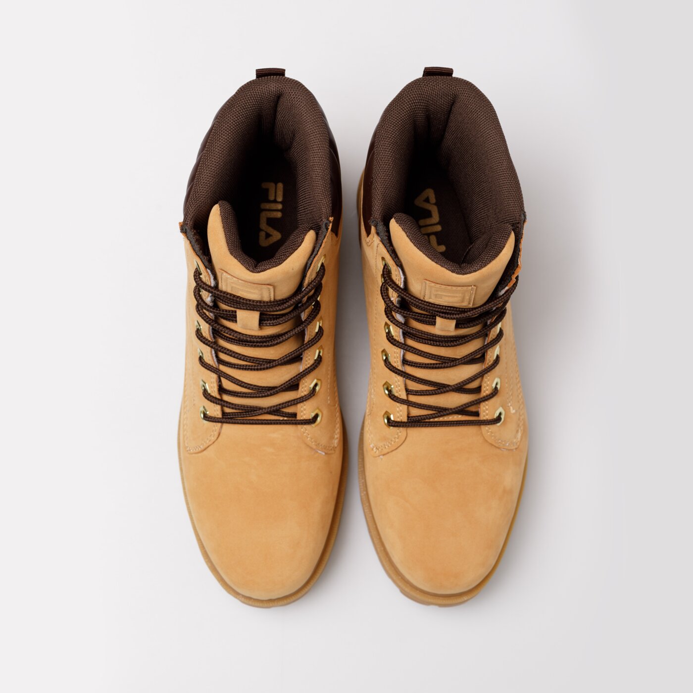 Trapery męskie FILA WEEHAUKEN 1hm01834248 kolor brązowy