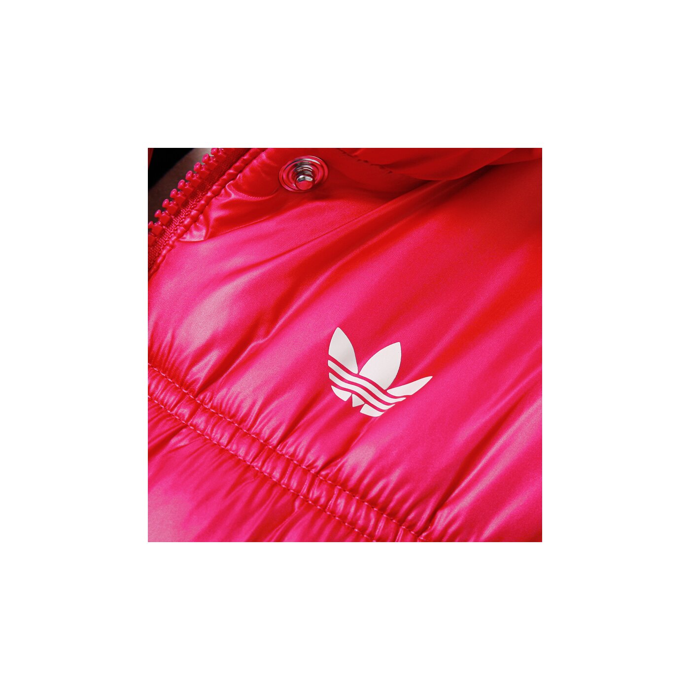 Kurtka zimowa damska ADIDAS KURTKA PADDED JKT w68839 kolor różowy