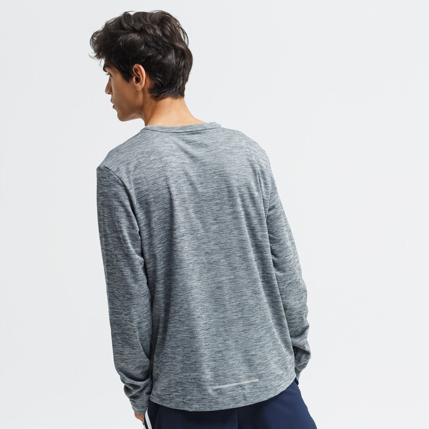 Bluza męska NIKE T-SHIRT LS M NK PACER CREW bv4753-068 kolor szary