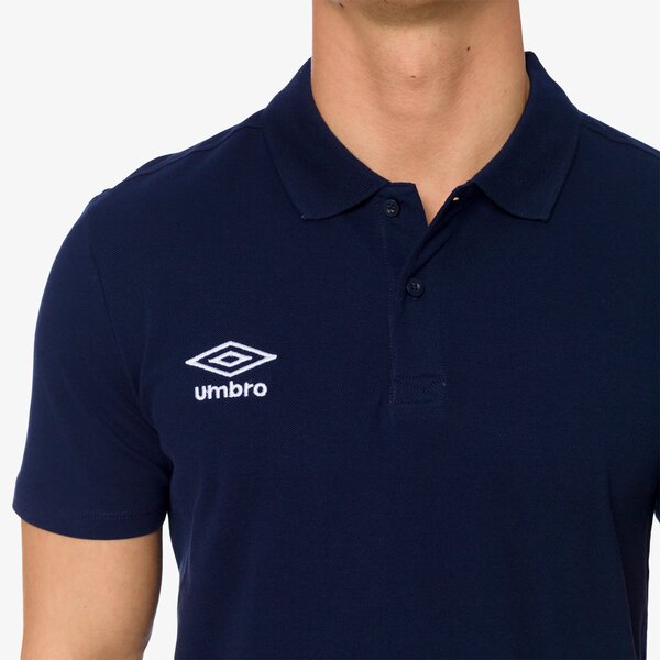 Koszulka polo męska UMBRO POLO PIQUE 64566un84 kolor granatowy