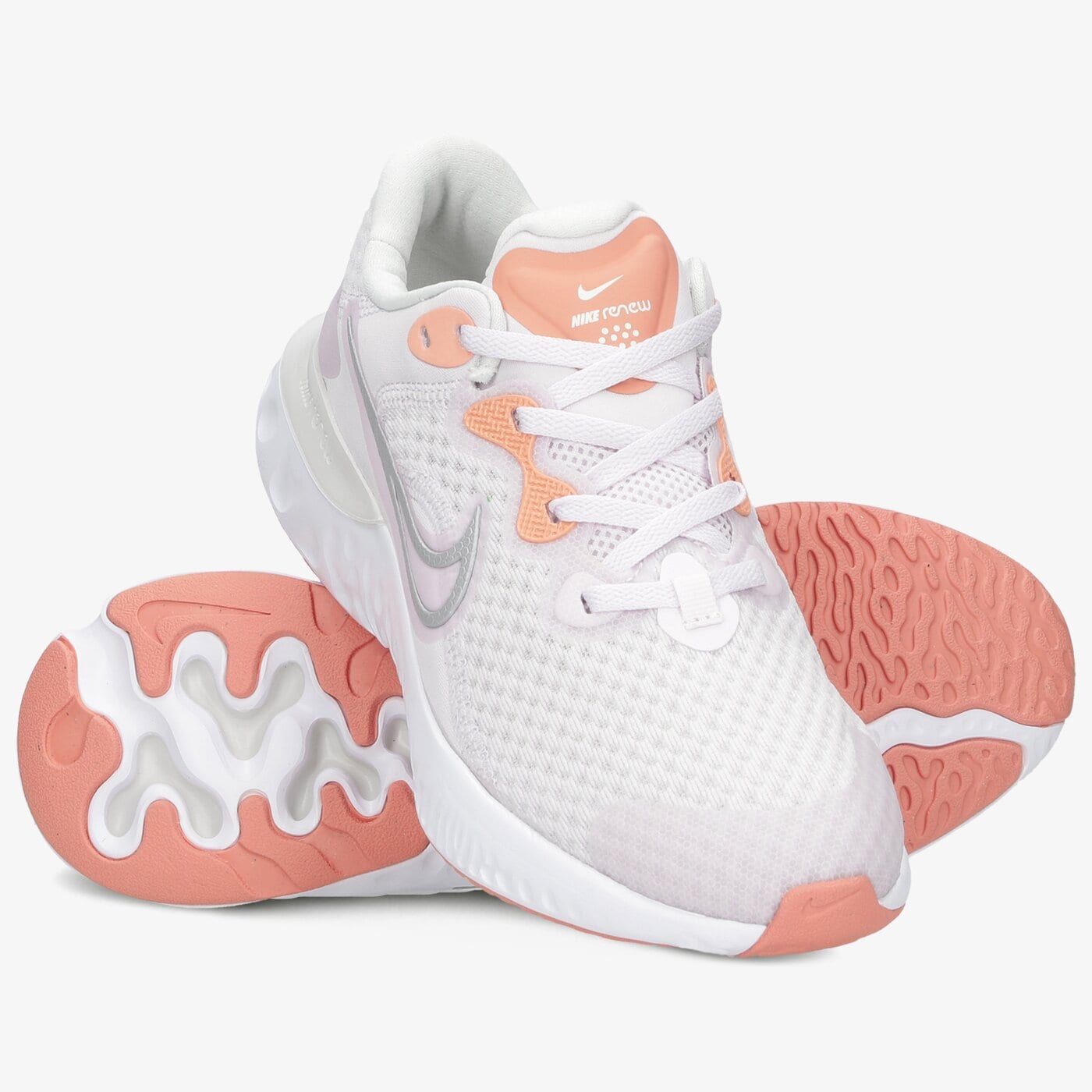 Buty do biegania dla dzieci NIKE RENEW RUN 2 (GS) cw3259-504 kolor szary