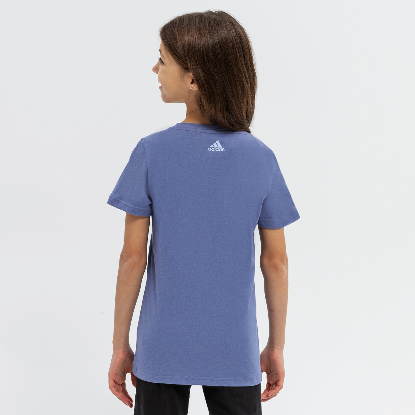 Koszulka dziecięca ADIDAS T-SHIRT SS G LIN T GIRL gs0189 kolor niebieski