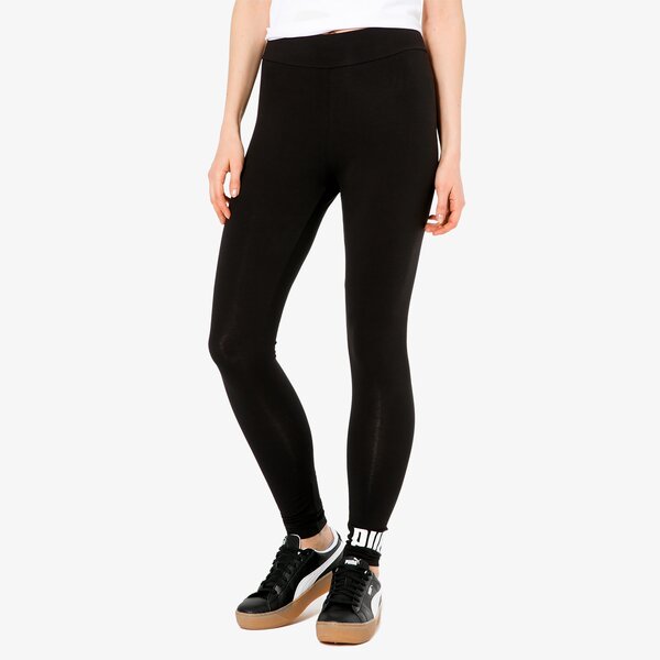 Spodnie dresowe damskie PUMA LEGGINGS ESS LOGO 85181801 kolor czarny